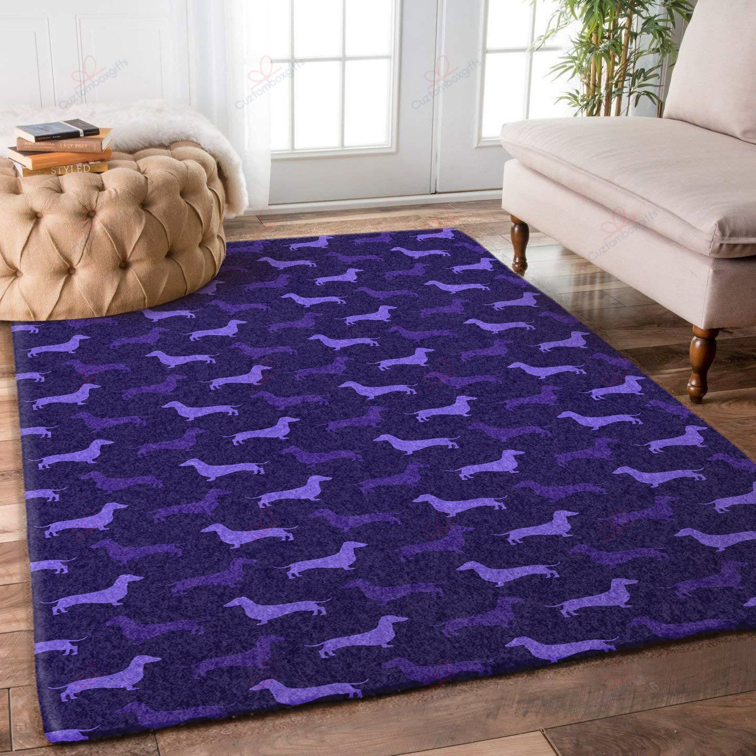 Cute Vilolet Dachshund Dogs Rug Sport Decor Gift Floor Decor Living Room Carpet Rug Area Rug - afbaf0d29374 Cute Vilolet Dachshund Dogs Rug Sport Decor Gift Floor Decor Living Room Carpet Rug Area Rug - afbaf0d29374