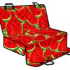 Cute Watermelon Pieces Pattern Print Pet Car Back Seat Cover - e6a692368ea3