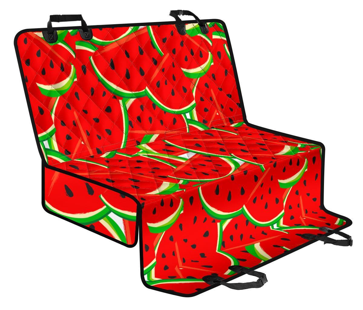 Cute Watermelon Pieces Pattern Print Pet Car Back Seat Cover - e6a692368ea3 Cute Watermelon Pieces Pattern Print Pet Car Back Seat Cover - e6a692368ea3