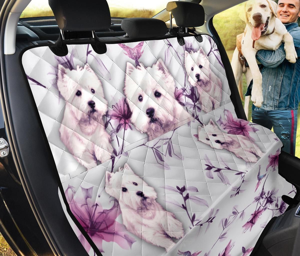 Cute Westie On Pink Car Back Seat Cover Dog Car Seat Covers - f63216d73aa7 Cute Westie On Pink Car Back Seat Cover Dog Car Seat Covers - f63216d73aa7