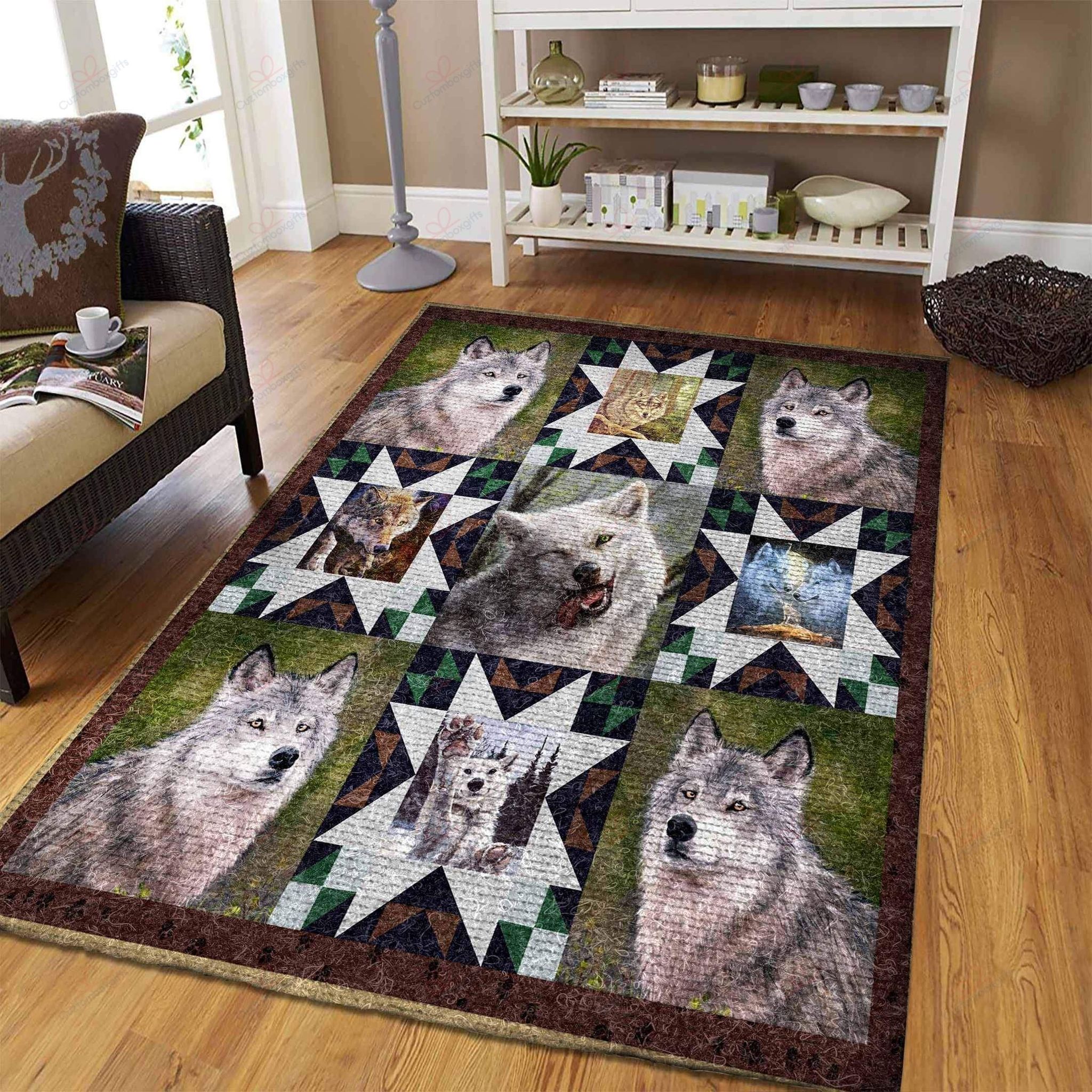 Cute Wolf Rug Sport Decor Gift Floor Decor Living Room Carpet Rug Area Rug - b7997224846b Cute Wolf Rug Sport Decor Gift Floor Decor Living Room Carpet Rug Area Rug - b7997224846b