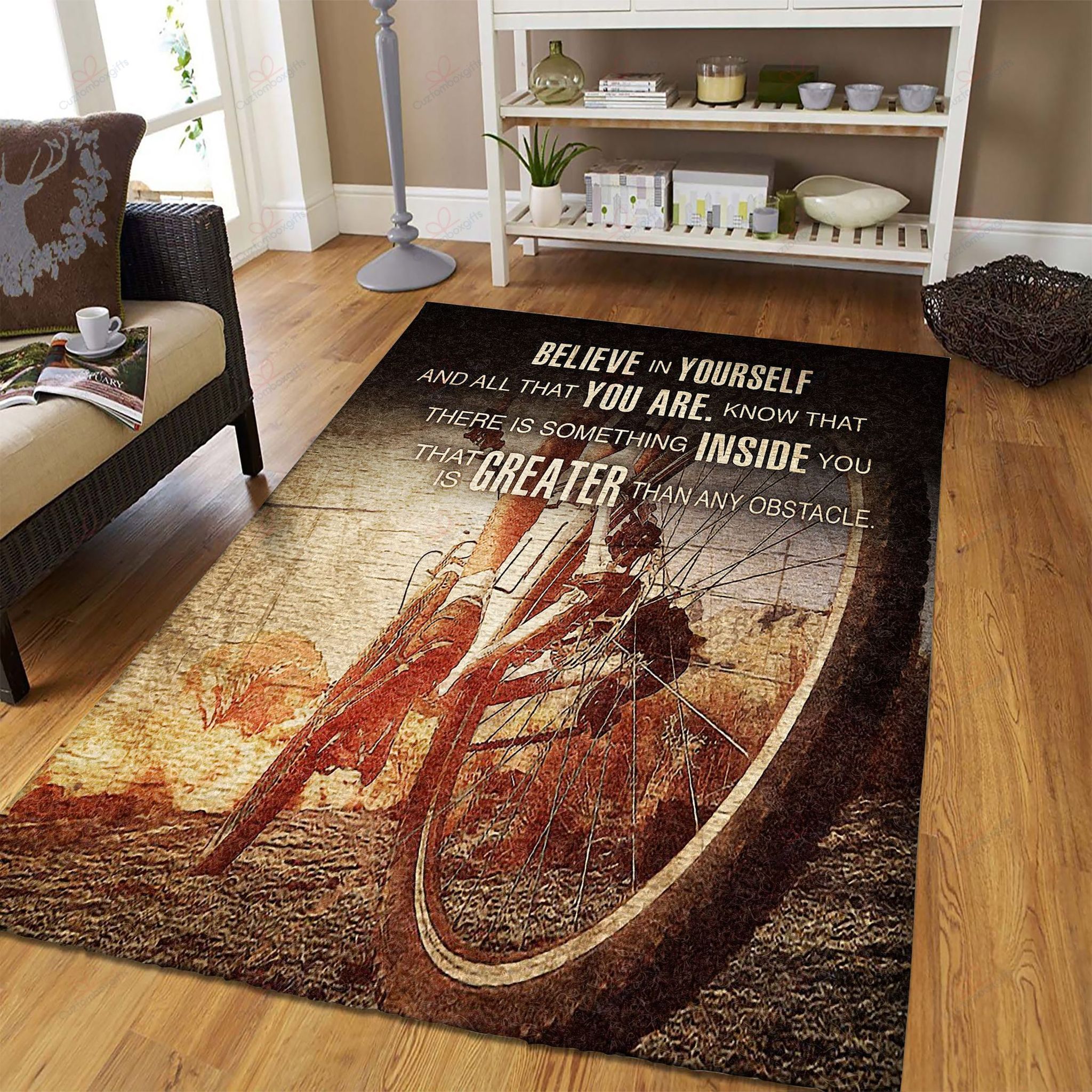 Cycling Believe In Yourself Rug Sport Decor Gift Floor Decor Living Room Carpet Rug Area Rug - e14c0726e223 Cycling Believe In Yourself Rug Sport Decor Gift Floor Decor Living Room Carpet Rug Area Rug - e14c0726e223