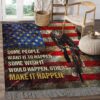 Cycling Make It Happen Rug Sport Decor Gift Floor Decor Living Room Carpet Rug Area Rug - 4ff60ae7adc0
