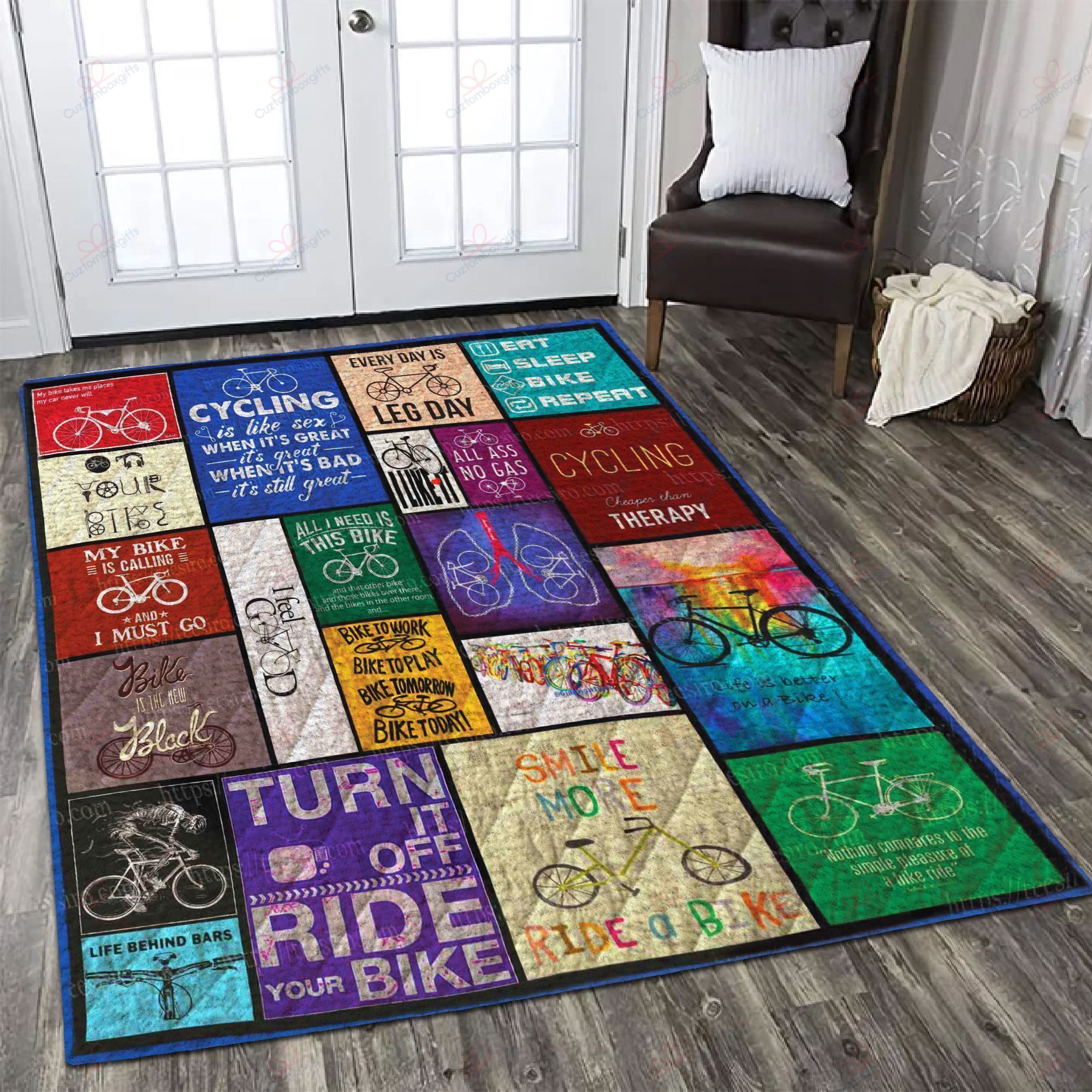 Cycling My Bike Takes Me Places Rug Sport Decor Gift Floor Decor Living Room Carpet Rug Area Rug - 8ca7089ecf41 Cycling My Bike Takes Me Places Rug Sport Decor Gift Floor Decor Living Room Carpet Rug Area Rug - 8ca7089ecf41