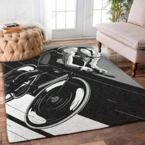 Cycling Painting 5 Rug Sport Decor Gift Floor Decor Living Room Carpet Rug Area Rug - 9349c233d37d