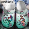Cycling Personalized Clog Custom Crocs Comfortablefashion Style Comfortable For Women Men Kid Print 3D Cycling Girl