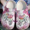 Cycling Personalized Clog Custom Crocs Comfortablefashion Style Comfortable For Women Men Kid Print 3D Cycling Season