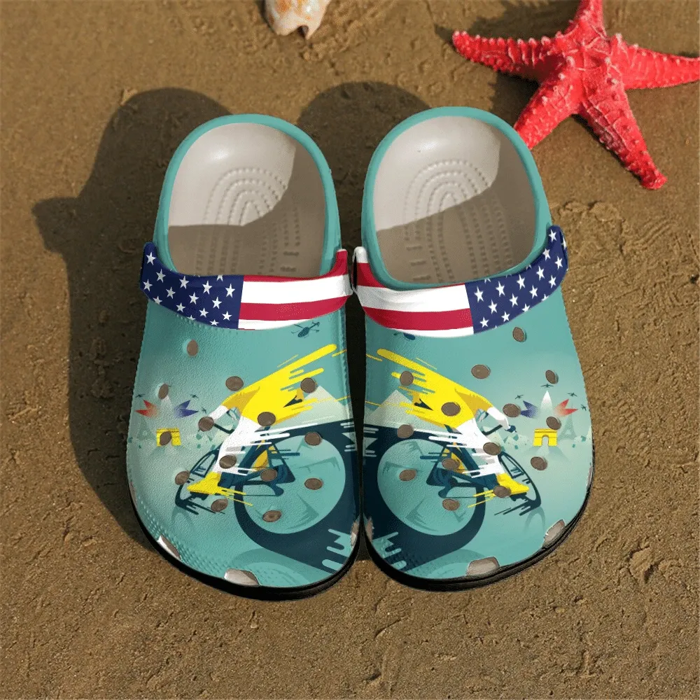 Cycling Personalized Clog Custom Crocs Comfortablefashion Style Comfortable For Women Men Kid Print 3D Destination Cycling Personalized Clog Custom Crocs Comfortablefashion Style Comfortable For Women Men Kid Print 3D Destination