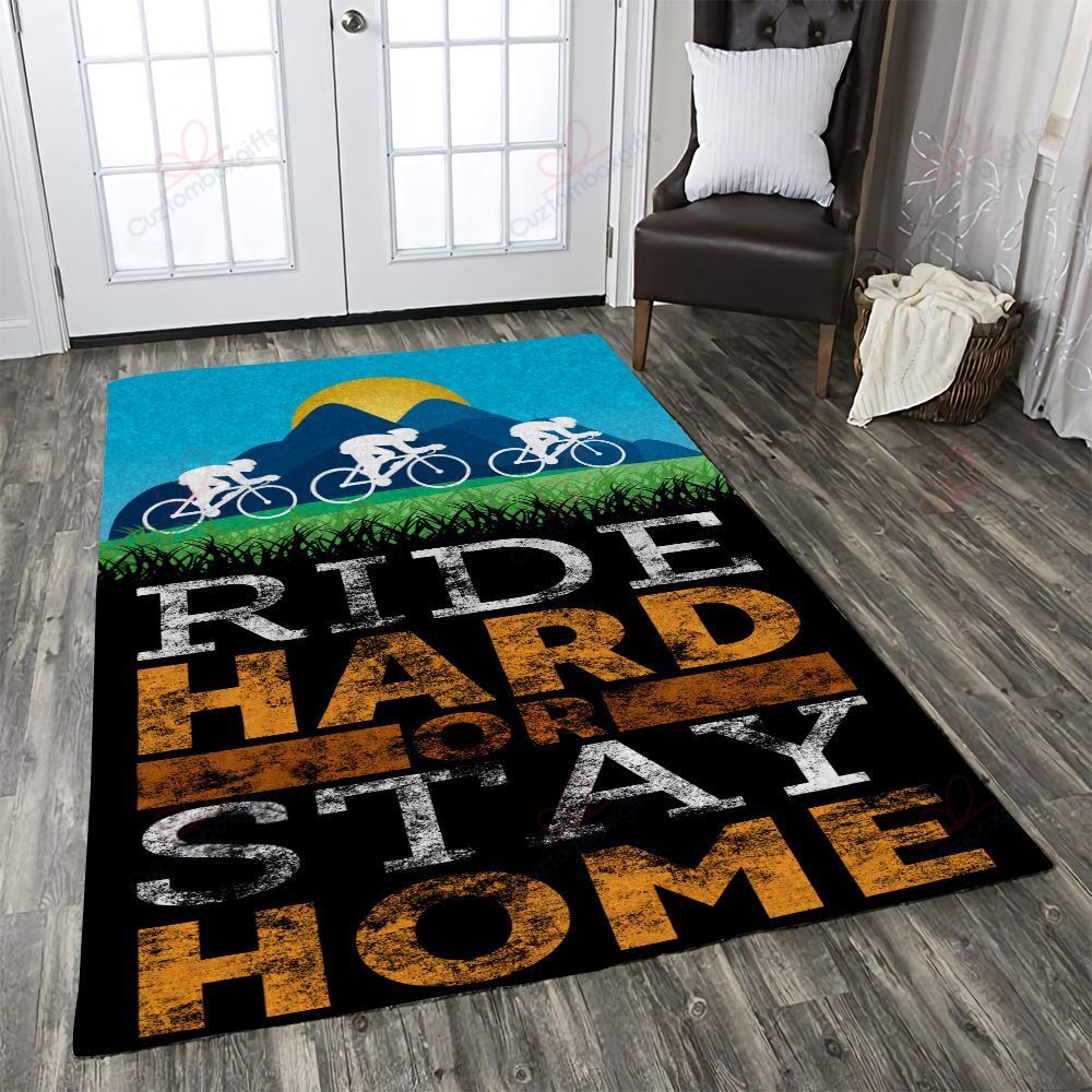 Cycling Ride Hard Or Stay Home Rug Sport Decor Gift Floor Decor Living Room Carpet Rug Area Rug - 0f079fb2b0e7 Cycling Ride Hard Or Stay Home Rug Sport Decor Gift Floor Decor Living Room Carpet Rug Area Rug - 0f079fb2b0e7