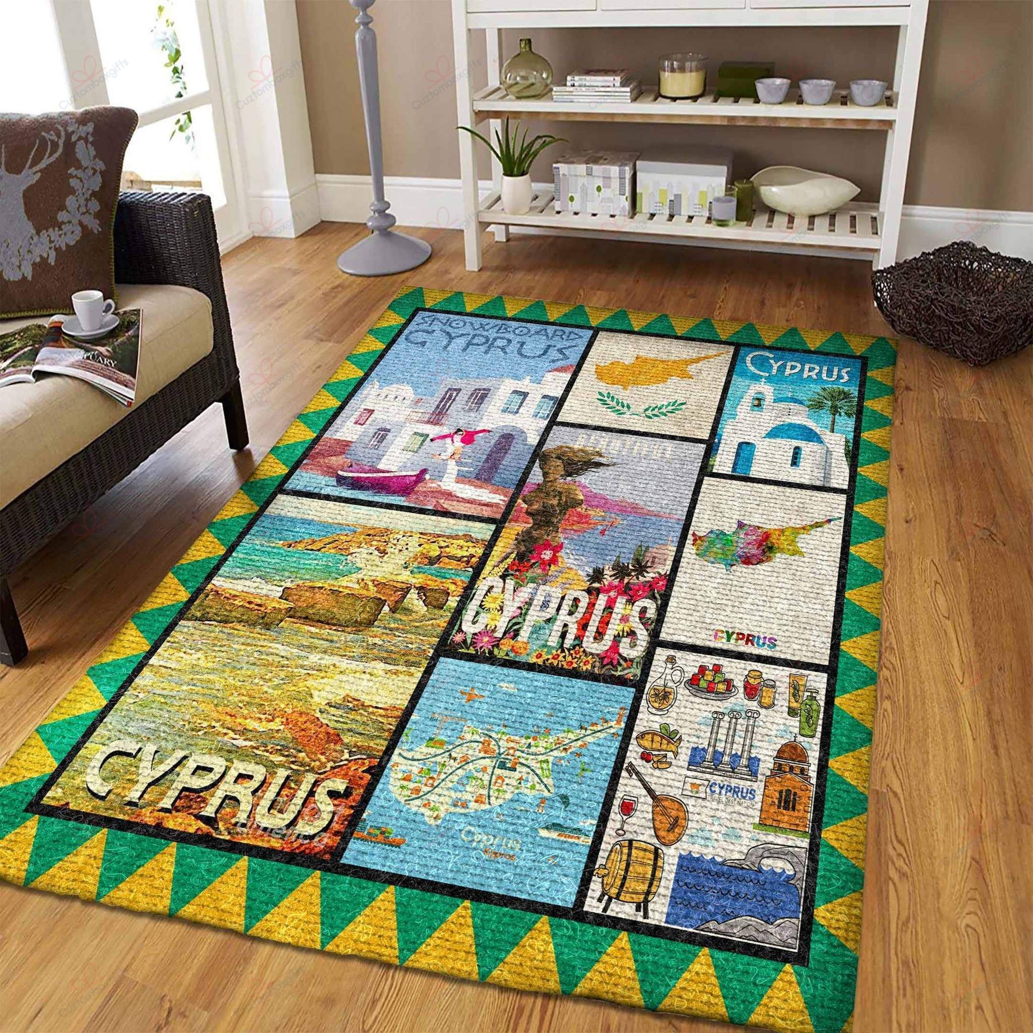 Cyprus Painting 1 Rug Sport Decor Gift Floor Decor Living Room Carpet Rug Area Rug - 68852d096621 Cyprus Painting 1 Rug Sport Decor Gift Floor Decor Living Room Carpet Rug Area Rug - 68852d096621