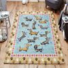 Dachshund 01 Rug Sport Decor Gift Floor Decor Living Room Carpet Rug Area Rug - 7710c278069e