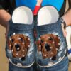 Dachshund Baby Sku 689 Crocs Crocband Clog Comfortable For Mens Womens Classic Clog Water Shoes