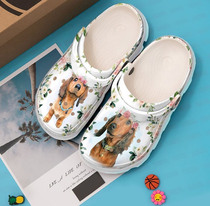 Dachshund Baby Sku 716 Crocs Crocband Clog Comfortable For Mens Womens Classic Clog Water Shoes Dachshund Baby Sku 716 Crocs Crocband Clog Comfortable For Mens Womens Classic Clog Water Shoes