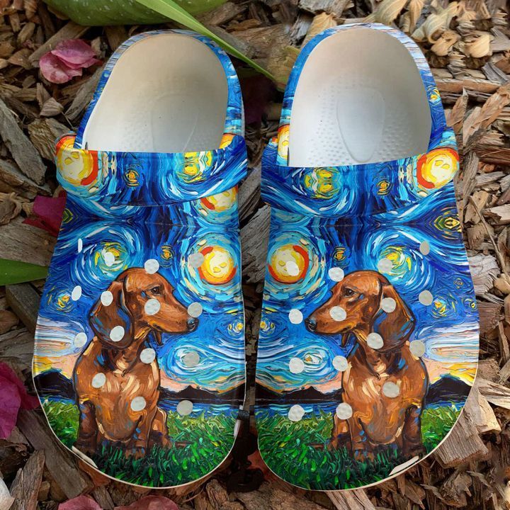 Dachshund Blue Sky Sku 690 Crocs Clog Clog Shoes Dachshund Blue Sky Sku 690 Crocs Clog Clog Shoes