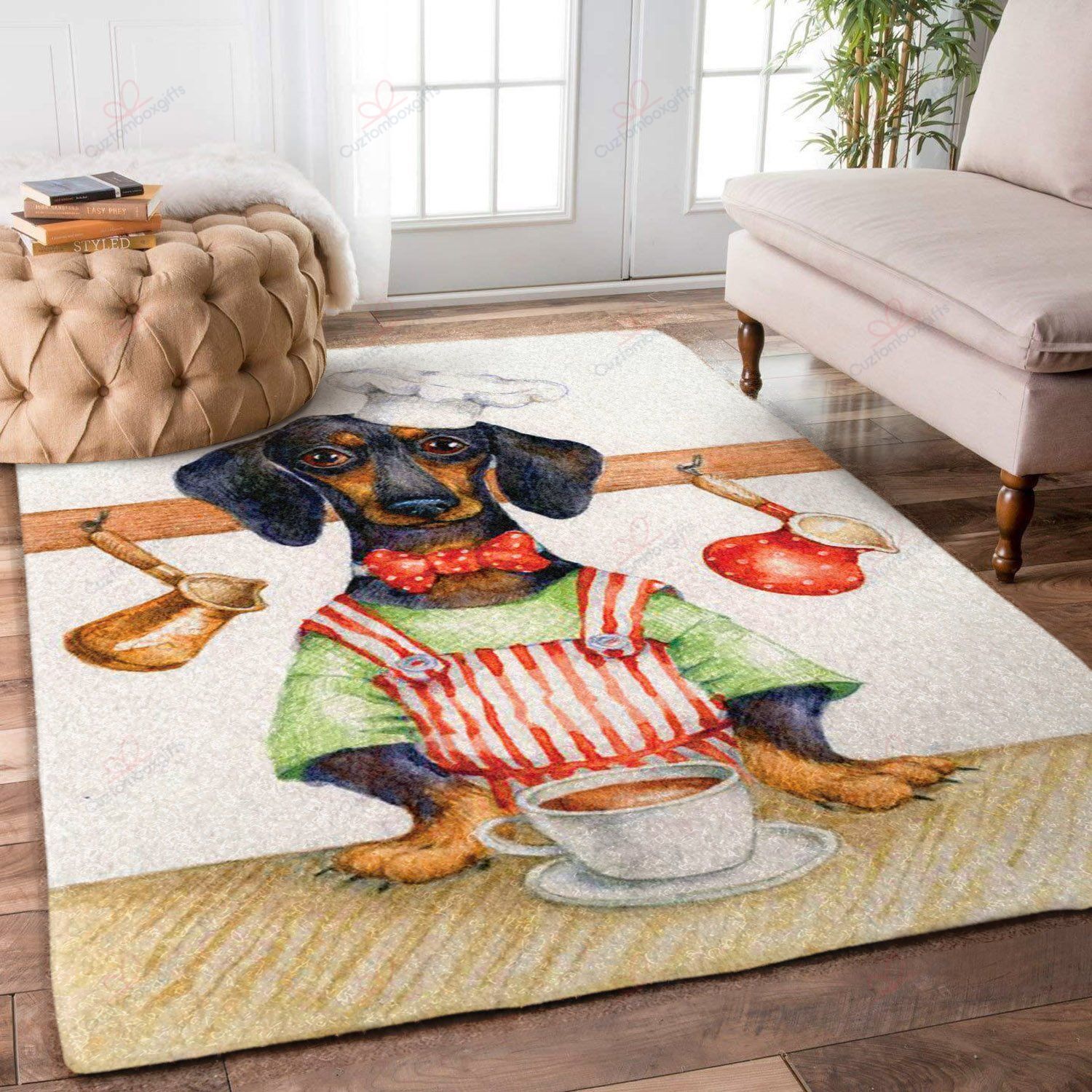 Dachshund Chef Rug Sport Decor Gift Floor Decor Living Room Carpet Rug Area Rug - b4cdee070a28 Dachshund Chef Rug Sport Decor Gift Floor Decor Living Room Carpet Rug Area Rug - b4cdee070a28