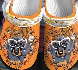 Dachshund Crocs 3D Charms Dachshund Dogs Crocs Crocband Clog Gift For Dog Lover Pet Print Water Shoes