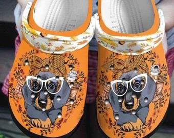 Dachshund Crocs 3D Charms Dachshund Dogs Crocs Crocband Clog Gift For Dog Lover Pet Print Water Shoes Dachshund Crocs 3D Charms Dachshund Dogs Crocs Crocband Clog Gift For Dog Lover Pet Print Water Shoes