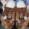 Dachshund Crocs Clog Classic Clog Whitesole Daisy Dachsund Shoes
