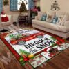 Dachshund Dog Christmas 2 Rug Sport Decor Gift Floor Decor Living Room Carpet Rug Area Rug - 4a154f3669be