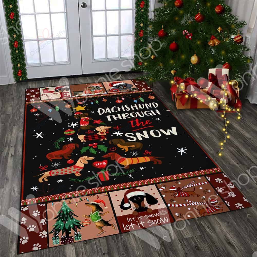 Dachshund Dog Christmas Rug Sport Decor Gift Floor Decor Living Room Carpet Rug Area Rug - d67554ab680c Dachshund Dog Christmas Rug Sport Decor Gift Floor Decor Living Room Carpet Rug Area Rug - d67554ab680c