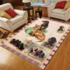 Dachshund Dog Rug Sport Decor Gift Floor Decor Living Room Carpet Rug Area Rug - dd833c1f25eb