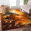 Dachshund Family Rug Sport Decor Gift Floor Decor Living Room Carpet Rug Area Rug - b50f50461699