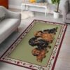Dachshund Family Rug Sport Decor Gift Floor Decor Living Room Carpet Rug Area Rug - e179dbfca202