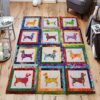 Dachshund Rug Sport Decor Gift Floor Decor Living Room Carpet Rug Area Rug - 8b1a65183fbc