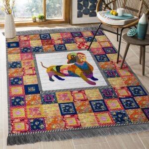 Dachshund Rug Sport Decor Gift Floor Decor Living Room Carpet Rug Area Rug - cf68ecb6b9de