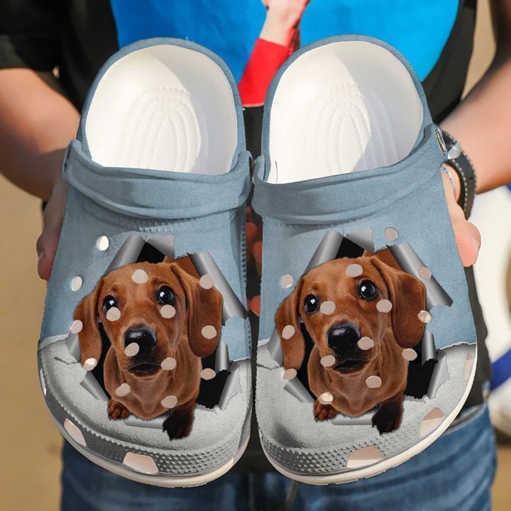 Dachshund Hello Sku 705 Crocs Clog Clog Shoes Dachshund Hello Sku 705 Crocs Clog Clog Shoes