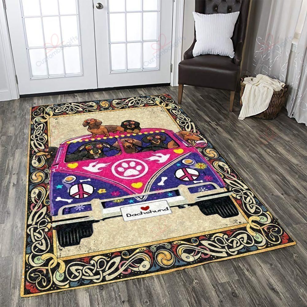 Dachshund Hippie Rug Sport Decor Gift Floor Decor Living Room Carpet Rug Area Rug - 74e8f11c9056 Dachshund Hippie Rug Sport Decor Gift Floor Decor Living Room Carpet Rug Area Rug - 74e8f11c9056