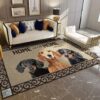 Dachshund Home Sweet Home Rug Sport Decor Gift Floor Decor Living Room Carpet Rug Area Rug - b0833fd7ad7c