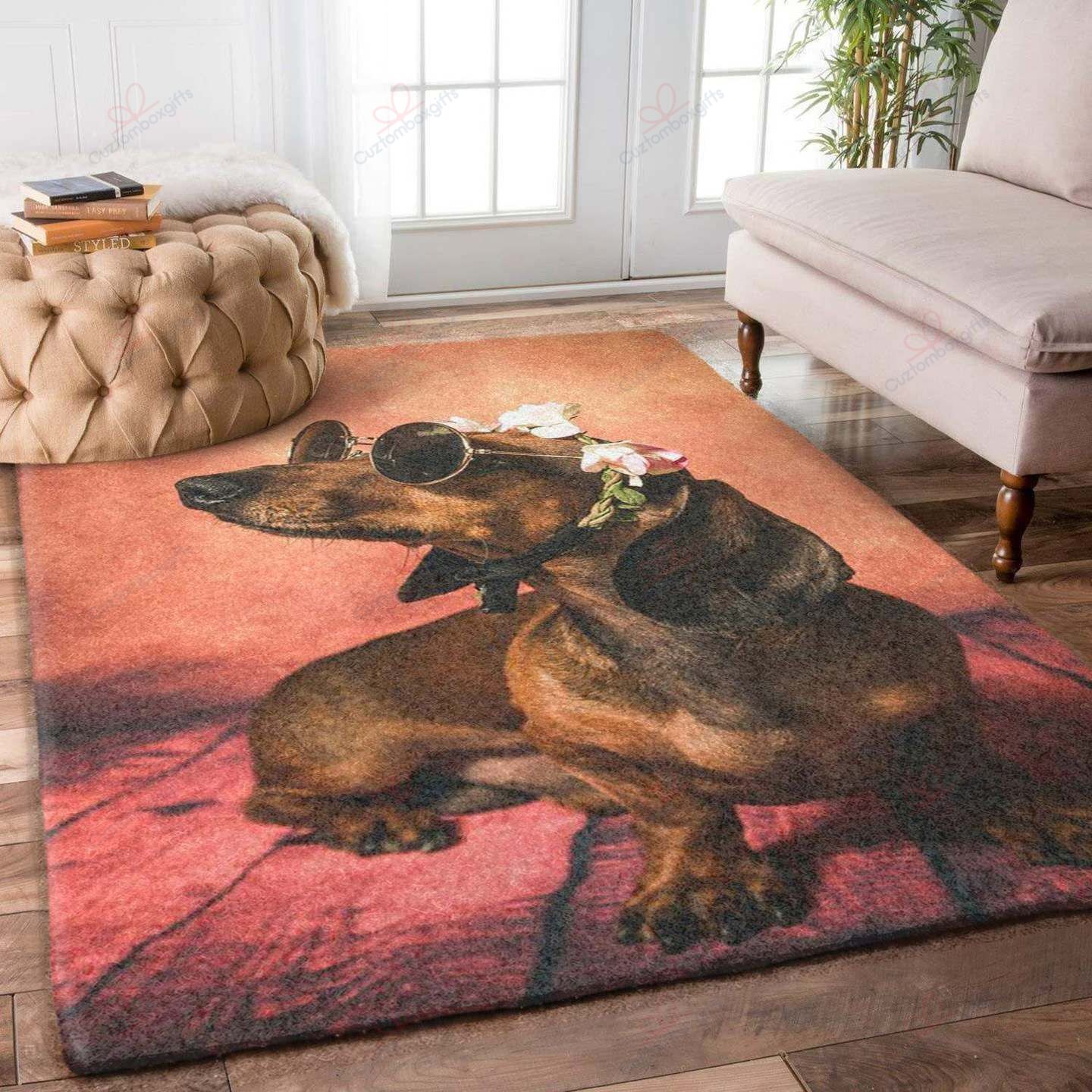 Dachshund Lady Rug Sport Decor Gift Floor Decor Living Room Carpet Rug Area Rug - e69acd2c5d48 Dachshund Lady Rug Sport Decor Gift Floor Decor Living Room Carpet Rug Area Rug - e69acd2c5d48