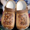 Dachshund Leather Sku 743 Crocs Crocband Clog Comfortable For Mens Womens Classic Clog Water Shoes