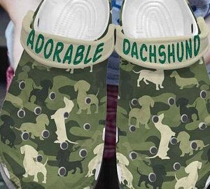 Dachshund Love Crocs Crocband Clog Clog Comfortable For Mens And Womens Classic Clog Water Shoes Comfortable