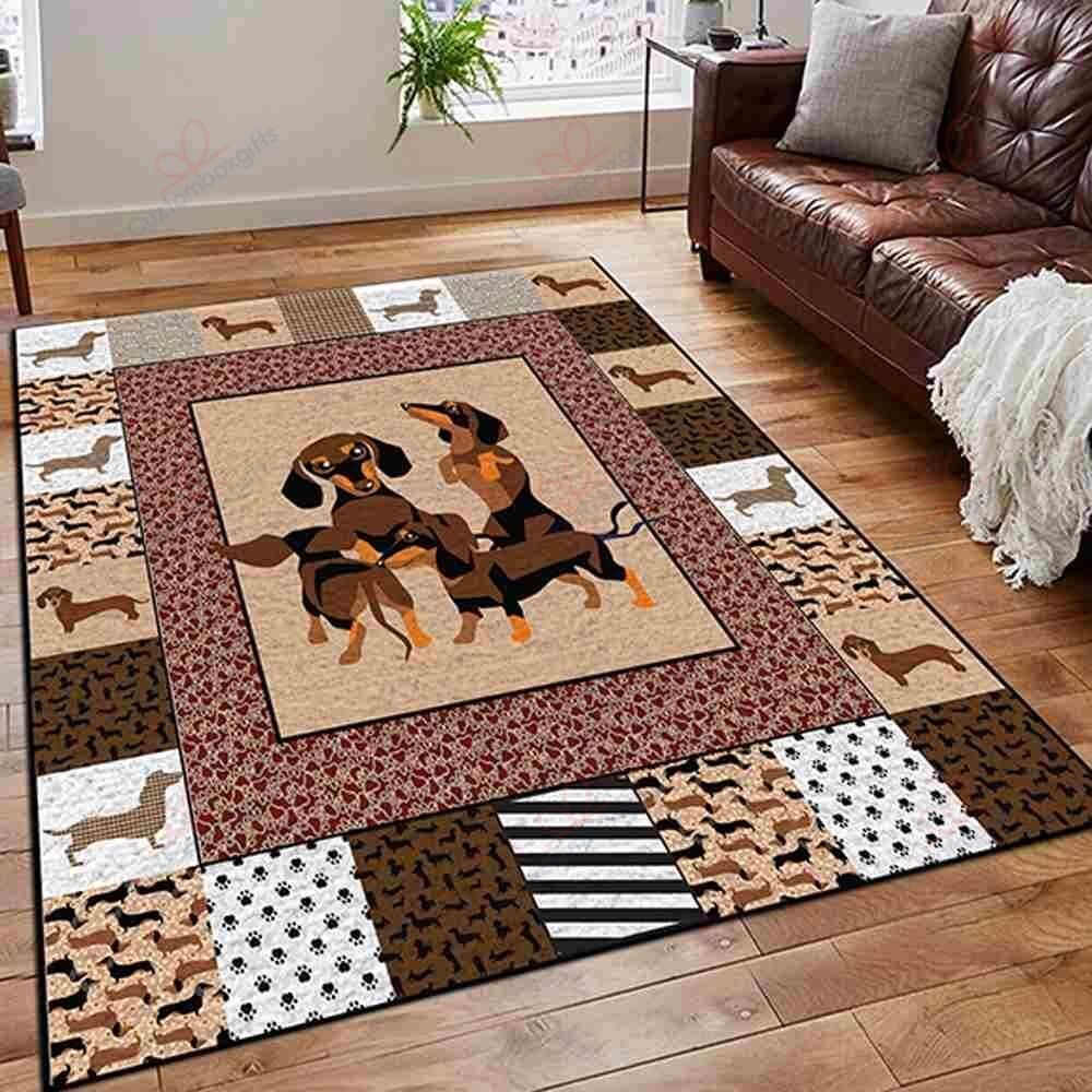 Dachshund Love Cute Rug Sport Decor Gift Floor Decor Living Room Carpet Rug Area Rug - 12e5db461156 Dachshund Love Cute Rug Sport Decor Gift Floor Decor Living Room Carpet Rug Area Rug - 12e5db461156
