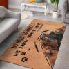 Dachshund No Need To Knock Rug Sport Decor Gift Floor Decor Living Room Carpet Rug Area Rug - b05fe0fbadb1