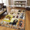 Dachshund Painting 2 Rug Sport Decor Gift Floor Decor Living Room Carpet Rug Area Rug - 0af9801d3ec2