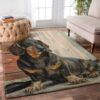 Dachshund Painting 4 Rug Sport Decor Gift Floor Decor Living Room Carpet Rug Area Rug - 696afd840a04