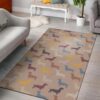 Dachshund Pattern 3 Rug Sport Decor Gift Floor Decor Living Room Carpet Rug Area Rug - 6219e11ee2a0