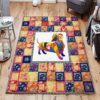 Dachshund Pattern 3 Rug Sport Decor Gift Floor Decor Living Room Carpet Rug Area Rug - 656f73fac4a9