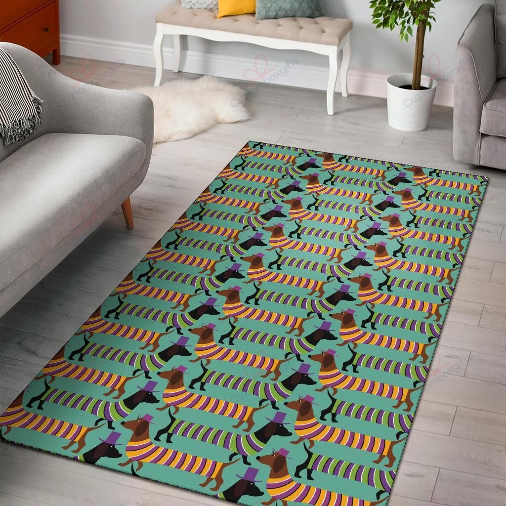 Dachshund Pattern 5 Rug Sport Decor Gift Floor Decor Living Room Carpet Rug Area Rug - 12e4db9d825f Dachshund Pattern 5 Rug Sport Decor Gift Floor Decor Living Room Carpet Rug Area Rug - 12e4db9d825f