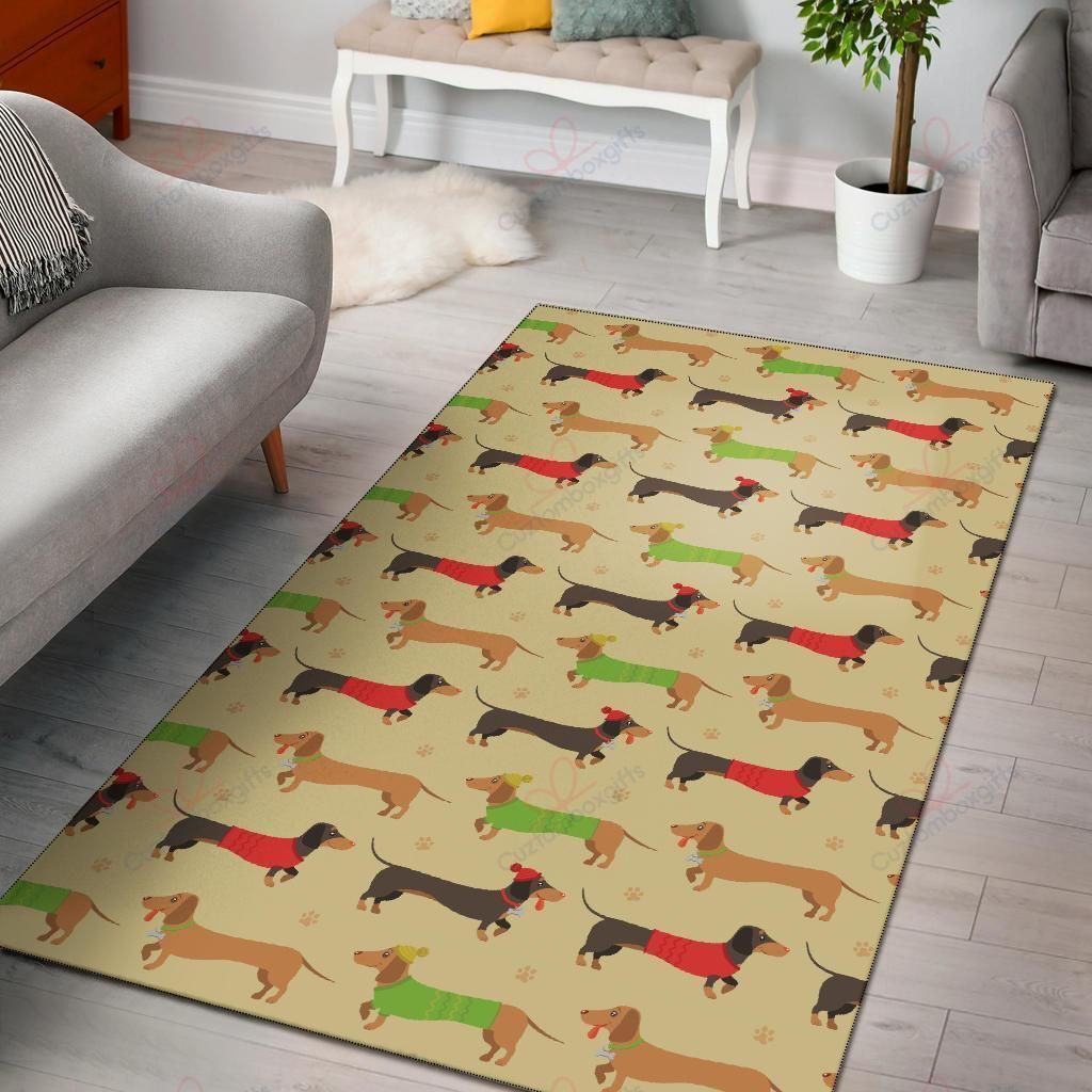 Dachshund Pattern 6 Rug Sport Decor Gift Floor Decor Living Room Carpet Rug Area Rug - 793551d7da4d Dachshund Pattern 6 Rug Sport Decor Gift Floor Decor Living Room Carpet Rug Area Rug - 793551d7da4d