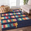 Dachshund Pattern 8 Rug Sport Decor Gift Floor Decor Living Room Carpet Rug Area Rug - 877e105a3a28