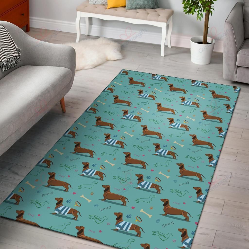 Dachshund Paw Decorative Pattern Rug Sport Decor Gift Floor Decor Living Room Carpet Rug Area Rug - da99687300d0 Dachshund Paw Decorative Pattern Rug Sport Decor Gift Floor Decor Living Room Carpet Rug Area Rug - da99687300d0