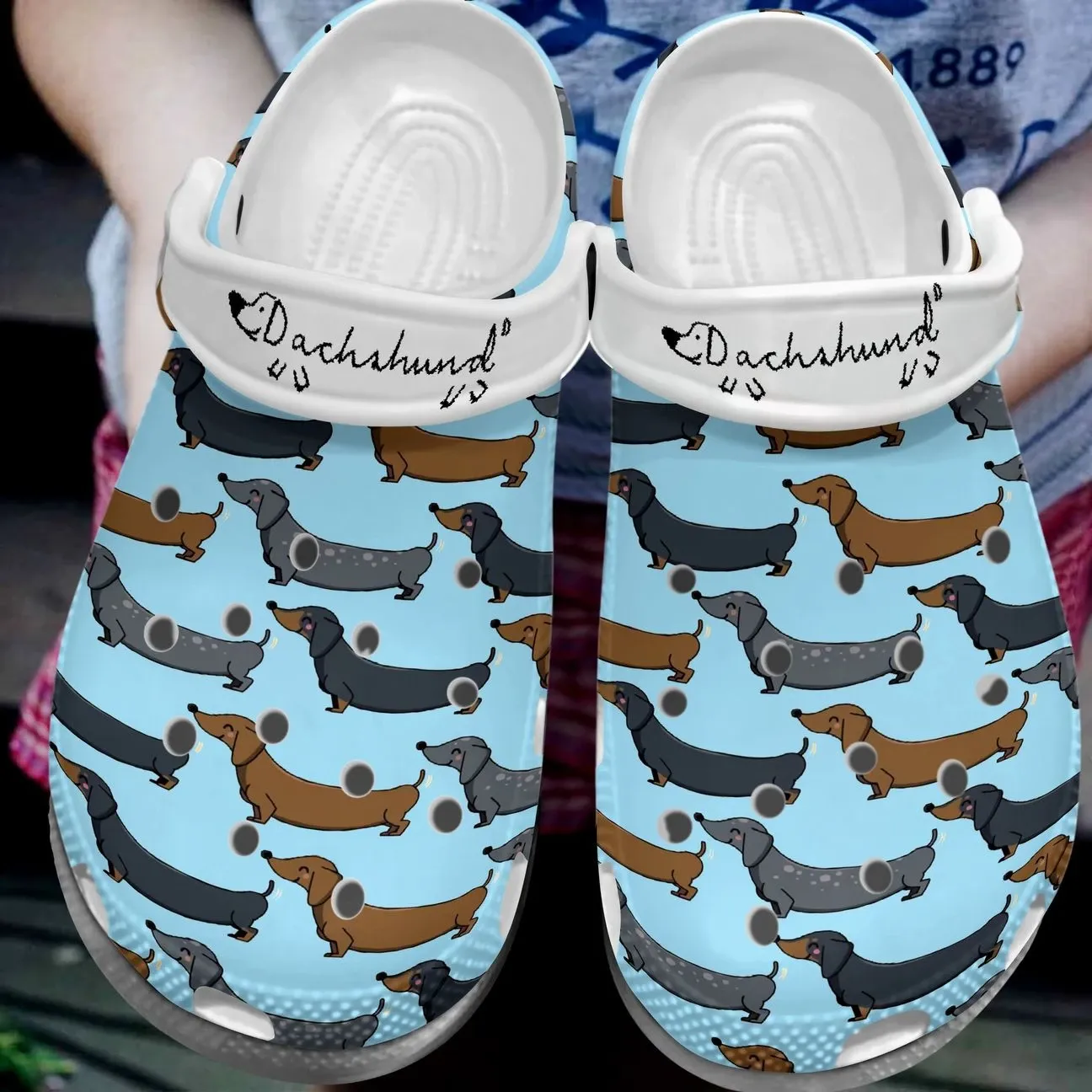 Dachshund Personalize Clog Custom Crocs Fashionstyle Comfortable For Women Men Kid Print 3D 8 Colors My Love Dachshund Personalize Clog Custom Crocs Fashionstyle Comfortable For Women Men Kid Print 3D 8 Colors My Love