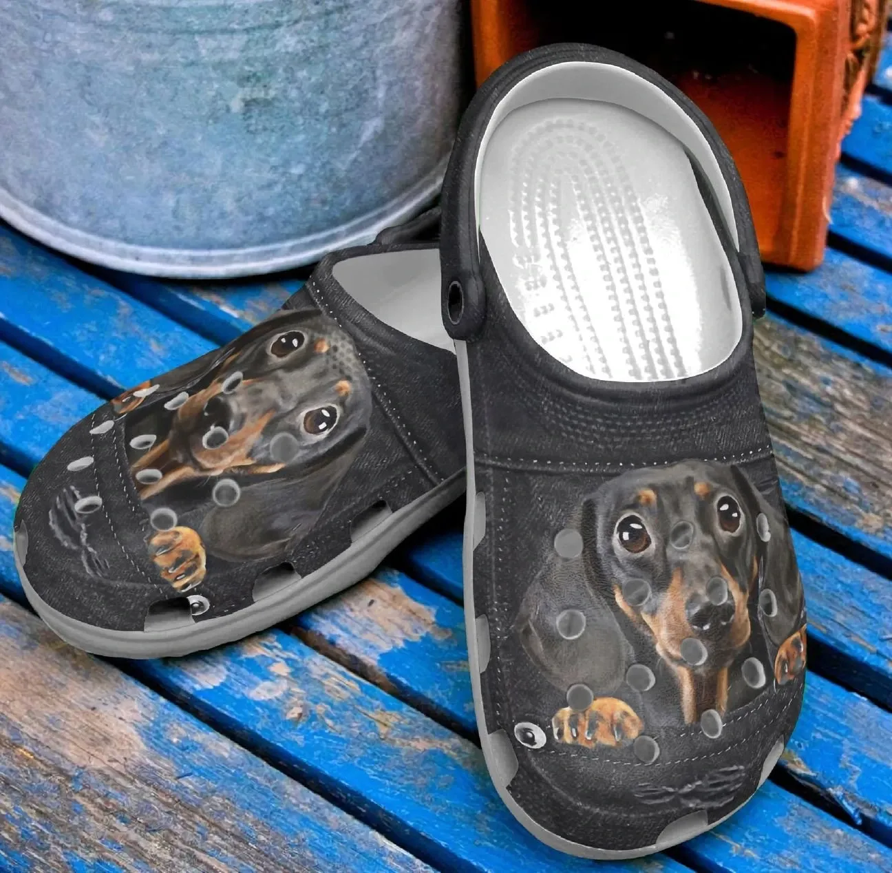 Dachshund Personalize Clog Custom Crocs Fashionstyle Comfortable For Women Men Kid Print 3D Dachshund Baby Dachshund Personalize Clog Custom Crocs Fashionstyle Comfortable For Women Men Kid Print 3D Dachshund Baby