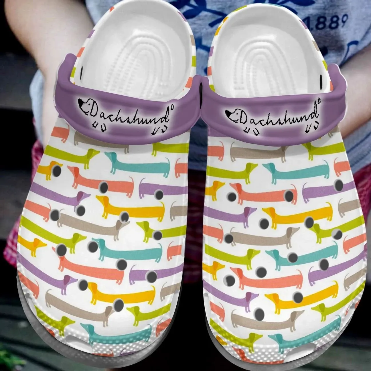 Dachshund Personalize Clog Custom Crocs Fashionstyle Comfortable For Women Men Kid Print 3D Love Dachshunds 1.0 Dachshund Personalize Clog Custom Crocs Fashionstyle Comfortable For Women Men Kid Print 3D Love Dachshunds 1.0