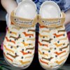 Dachshund Personalize Clog Custom Crocs Fashionstyle Comfortable For Women Men Kid Print 3D Love Dachshunds 2.0