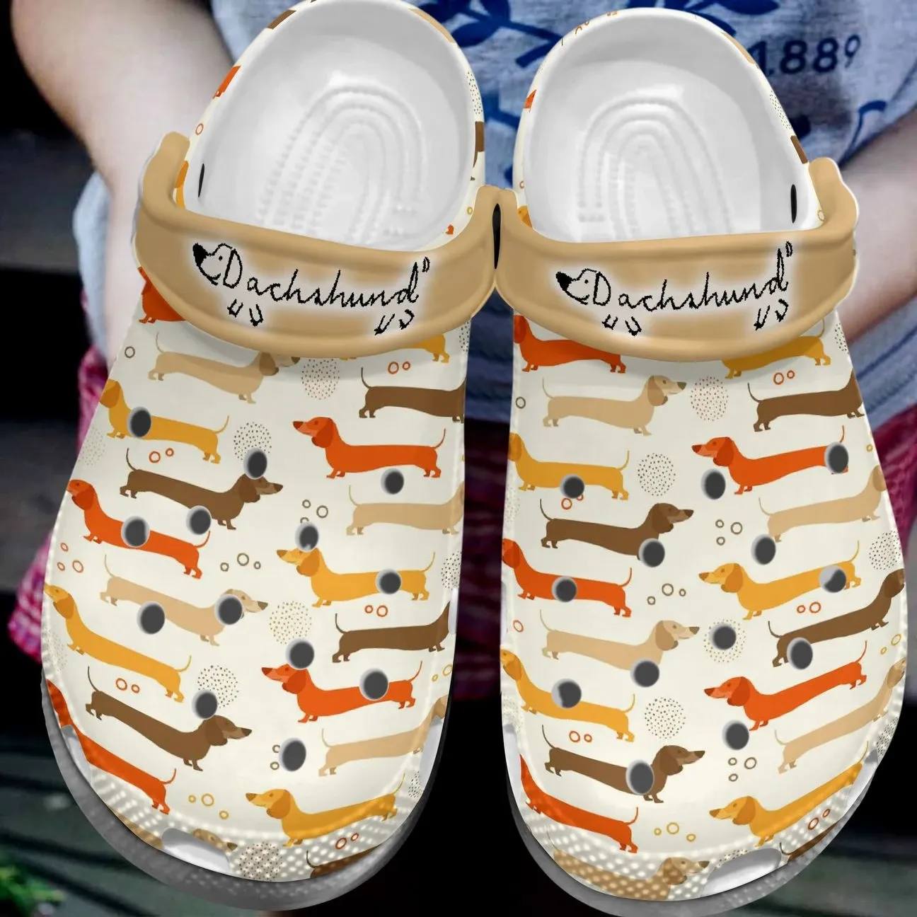 Dachshund Personalize Clog Custom Crocs Fashionstyle Comfortable For Women Men Kid Print 3D Love Dachshunds 2.0 Dachshund Personalize Clog Custom Crocs Fashionstyle Comfortable For Women Men Kid Print 3D Love Dachshunds 2.0